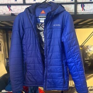 Columbia Vibrant Blue Quilted Jacket